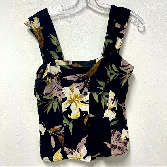 Vintage Button Crop S - Picture 1 of 5